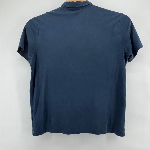 Charles Tyrwhitt Mens Navy Blue Short Sleeve Country Club Golf Polo Shirt XL - Picture 3 of 5